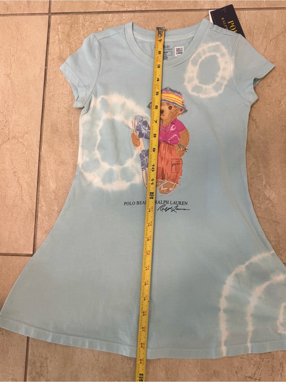 Polo Ralph Lauren Tie-Dye Polo Bear  Dress - Picture 14 of 14